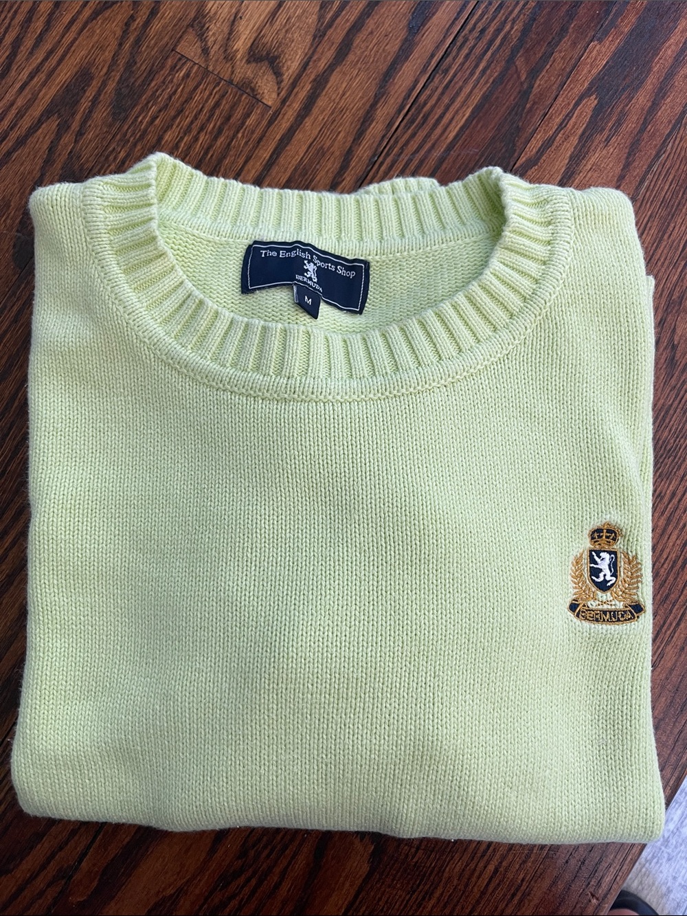 Women’s Light Green Crewneck Sweater